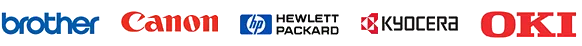 Бренды Brother, Canon, HP, Kyocera, OKI